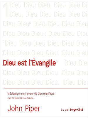 cover image of Dieu est l'Évangile